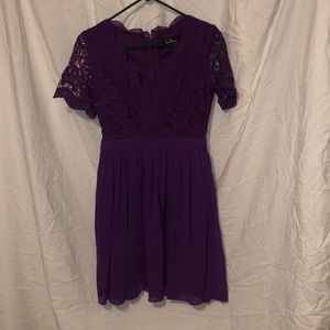 Purple lulus dress